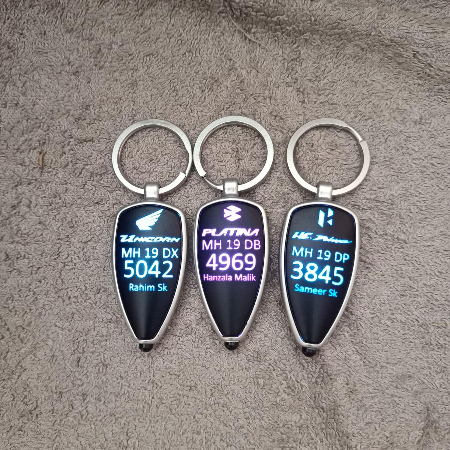 Personalized Keychain for Your Bike and Car