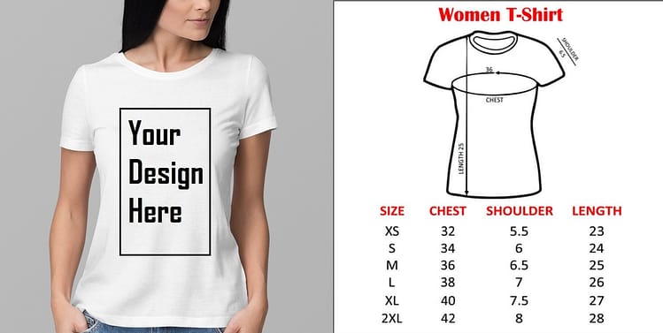 women half tshirt